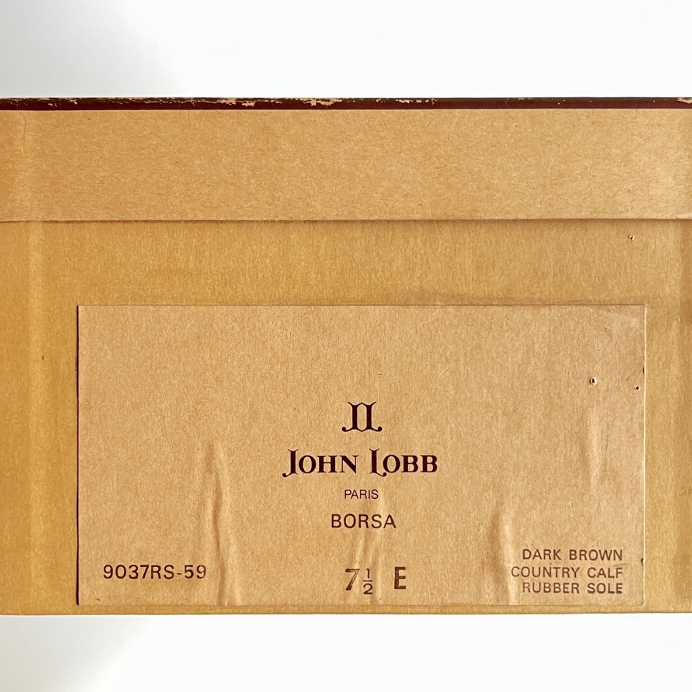 JOHN LOBB "Borsa" Country Calf Dress Shoes - Beautiful Condition! US Size 8.5 - Picture 15 of 16